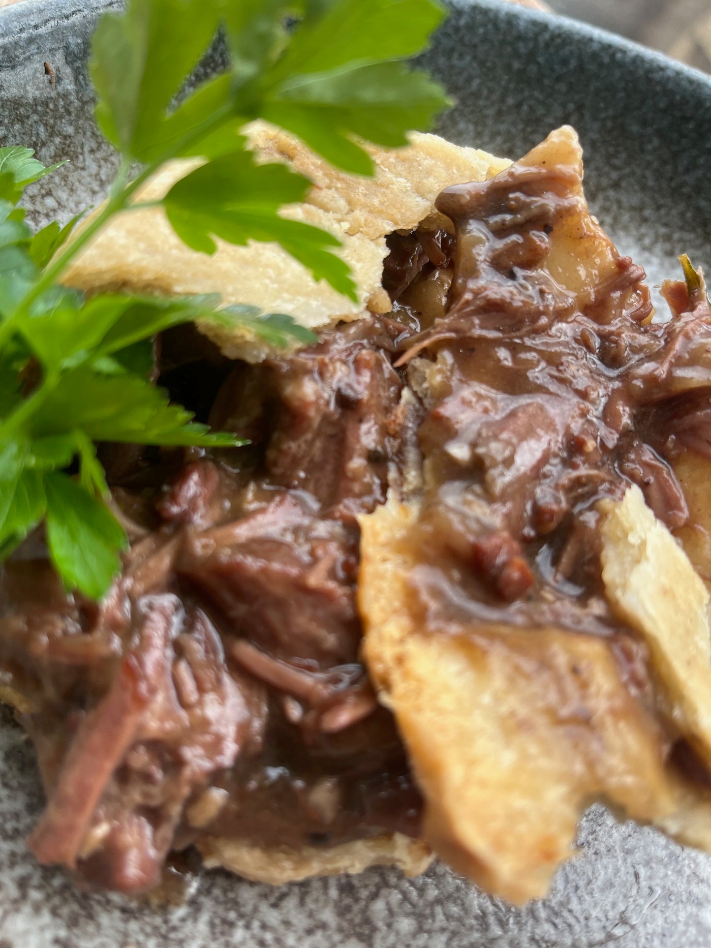 Slow Braised Ox cheek Bourguignon